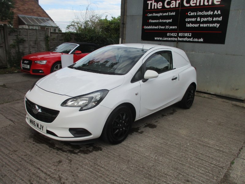 2016 Vauxhall Corsa Van Car Derived Van 1.3 CDTi ecoFLEX 16v Car Derived Van 3dr Diesel Manual FWD L1 H1 90 g/km 94 bhp